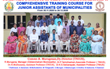 Batch II Four Weeks Comprehensive Training For Junior Assistants Of Mplties From 30.11.2020 To 24.12.2020